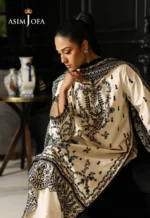 Asim Jofa EMBROIDERED CAMBRIC UNSTITCHED 3 PCS - Image 3