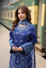 Asim Jofa Embroidered Jacquard 3 Pcs - Image 2