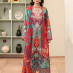 Morja by Gullji Cotton Lawn 3PC Unstitched Collection with Embroidered Neck & Chiffon Dupatta