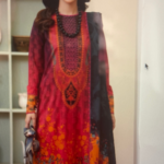 Morja by Gullji Cotton Lawn 3PC Unstitched Collection with Embroidered Neck & Chiffon Dupatta