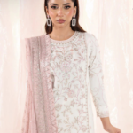 Asim Jofa EMBROIDERED SLUB LAWN UNSTITCHED 3 PCS