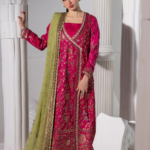 Asim Jofa EMBROIDERED RAW SILK UNSTITCHED 3 PCS