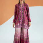 ECHO by GJ Premium Bana Dora Linen Printed 2 Piece Suit – Unstitched