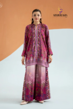 ECHO by GJ Premium Bana Dora Linen Printed 2 Piece Suit – Unstitched