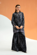 ECHO by GJ Premium Bana Dora Linen Printed 2 Piece Suit – Unstitched