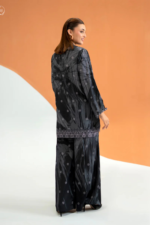 ECHO by GJ Premium Bana Dora Linen Printed 2 Piece Suit – Unstitched - Image 2