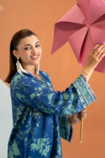 ECHO by GJ Premium Bana Dora Linen Printed 2 Piece Suit – Unstitched - Image 3