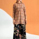 ECHO by GJ Premium Bana Dora Linen Printed 2 Piece Suit – Unstitched