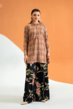 ECHO by GJ Premium Bana Dora Linen Printed 2 Piece Suit – Unstitched