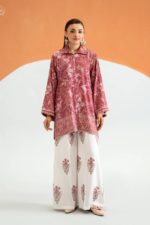 ECHO by GJ Premium Bana Dora Linen Printed 2 Piece Suit – Unstitched