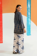 ECHO by GJ Premium Bana Dora Linen Printed 2 Piece Suit – Unstitched - Image 2