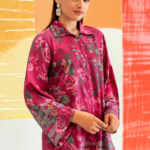 ECHO by GJ Premium Bana Dora Linen Printed 2 Piece Suit – Unstitched