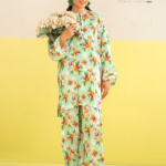 Zeya by gullji   2 PC UNSTITCHED (SHIRT & TROUSER)