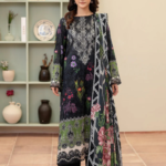 Morja by Gullji Cotton Lawn 3PC Unstitched Collection with Embroidered Neck & Chiffon Dupatta