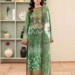 Morja by Gullji Cotton Lawn 3PC Unstitched Collection with Embroidered Neck & Chiffon Dupatta