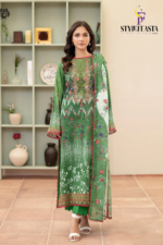 Morja by Gullji Cotton Lawn 3PC Unstitched Collection with Embroidered Neck & Chiffon Dupatta